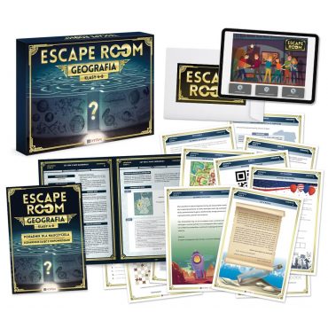 Gra ESCAPE ROOM Geografia 4-8
