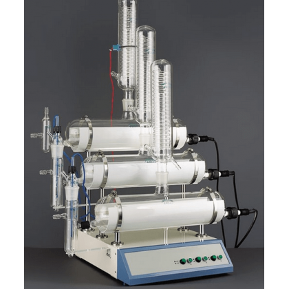 Re-redestylator szklany wydajnośc 1,5 l/h