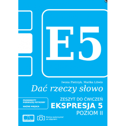 Książka Dać rzeczy słowo. Ekspresja 5 - poziom 2