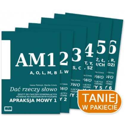 zestaw zeszytów do terapii apraksji