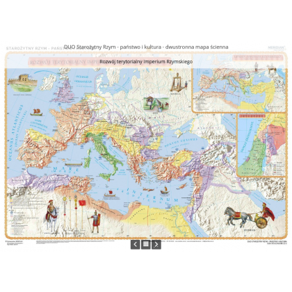 DUO Starożytny Rzym - państwo i kultura - mapa