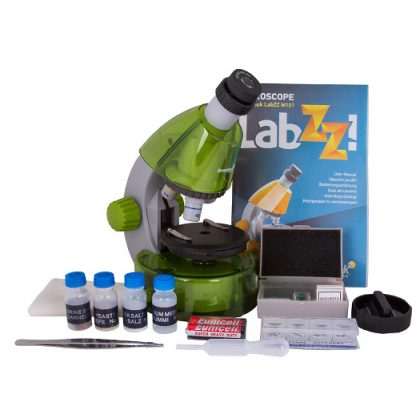 Mikroskop dla dzieci LabZZ M101 40-640x pomarańczowy