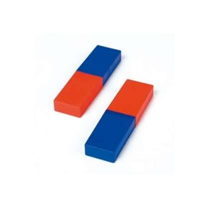 Zestaw 2 magnesów sztabkowych 8cm
