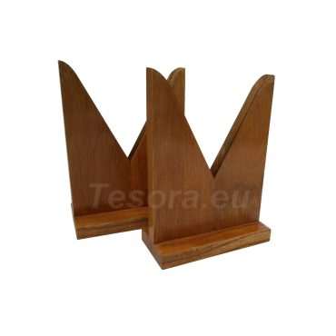 Drewniany stojak do soczewek