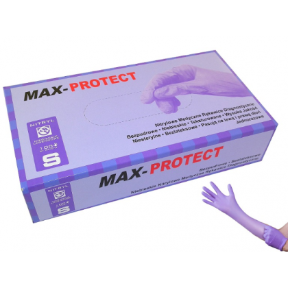 Rękawice nitrylowe - Max Protect