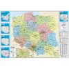 Dwustronna mapa ścienna polski ? fizyczna / administracyjna