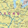 Dwustronna mapa ścienna Ameryki Północnej ? fizyczna / polityczna 1:9 000 000