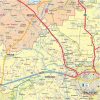 Mapa ścienna województwa podlaskiego ? administracyjno-drogowa