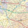 Mapa ścienna województwa wielkopolskiego ? administracyjno-drogowa