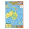 Plansza dydaktyczna Australia ? mapa fizyczna