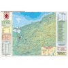 Zachodniopomorskie - ścienna mapa fizyczna