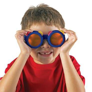 Glasses for mixing colors
