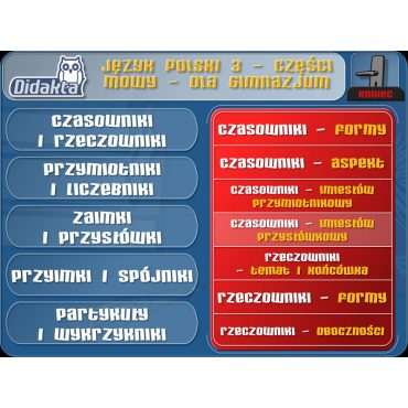 Program multimedialny Didakta - Język polski 3