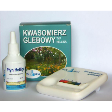 Kwasomierz glebowy typu Helliga z płytką ceramiczną