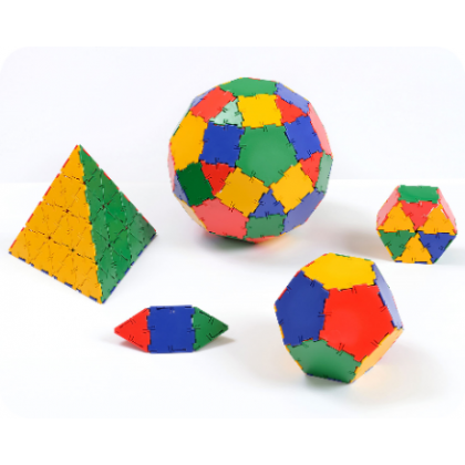 Polydron Zestaw podstawowy klocków