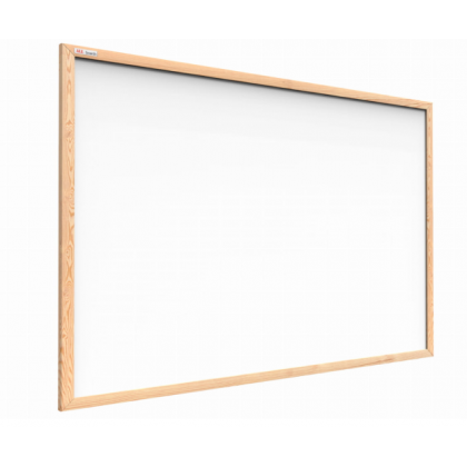 Tablica suchościeralna magnetyczna 100x80 cm rama drewniana