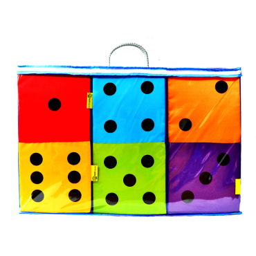 Poduszki zestaw Mega Domino 21 szt